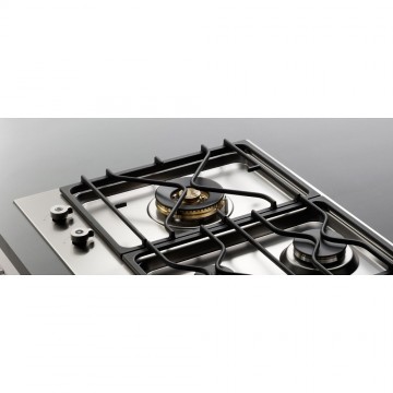 Bertazzoni PM36 5 S0 X Εστία Υγραερίου Αυτόνομη 89x52εκ. Ασημί